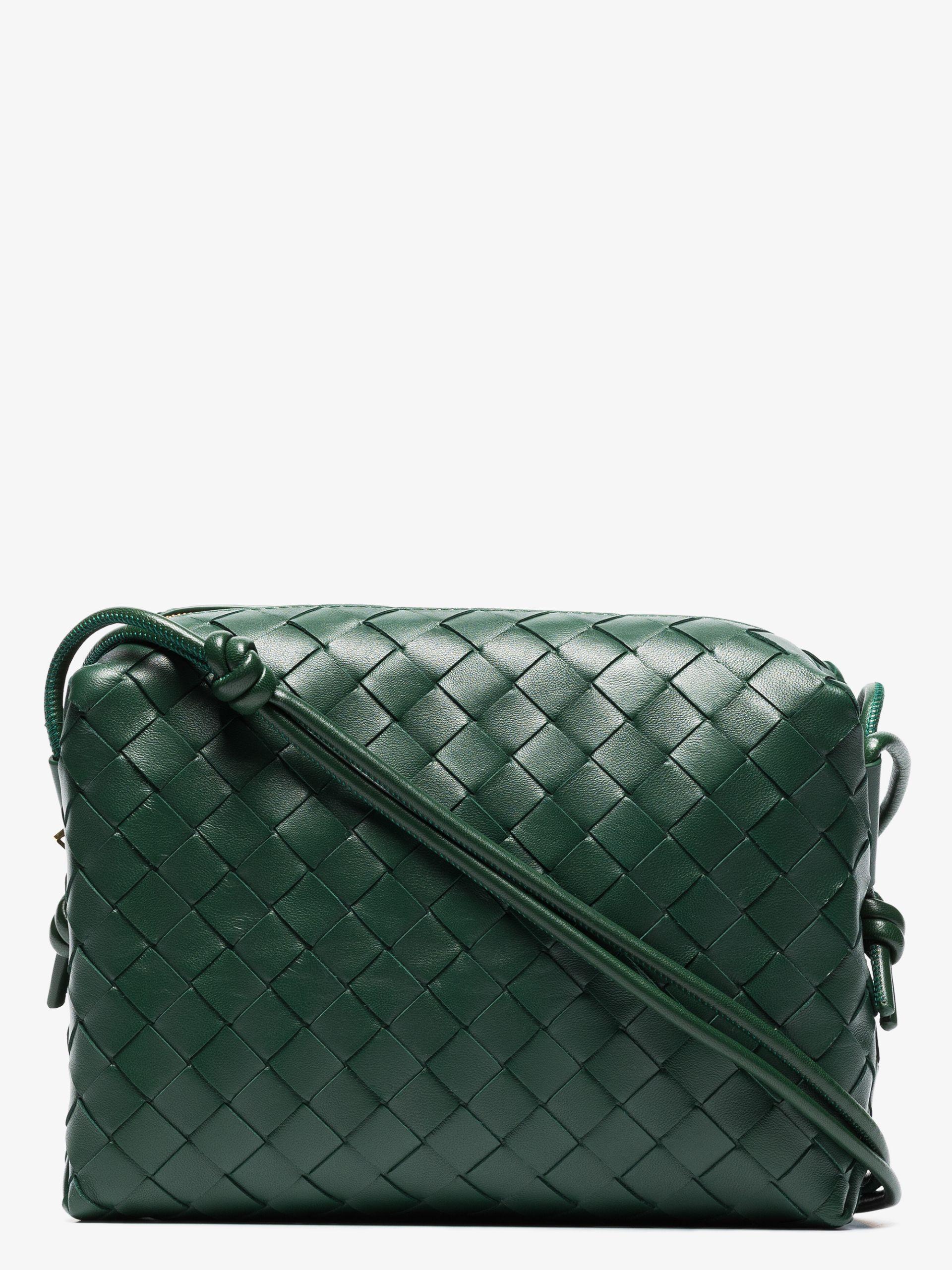 Bottega Veneta 'Loop Mini' Shoulder Bag - Green - ShopStyle