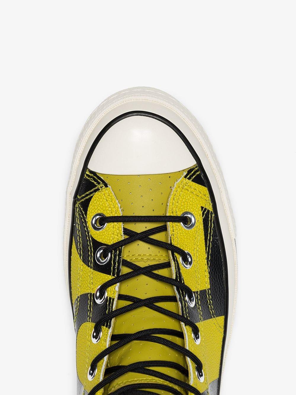 converse gore tex yellow