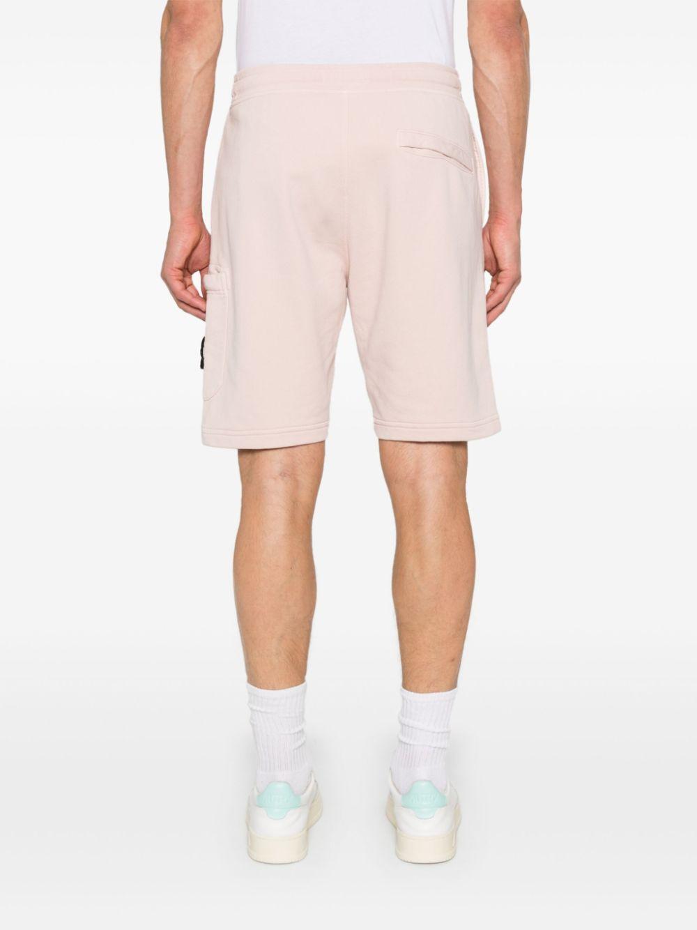 Stone island pink shorts sale