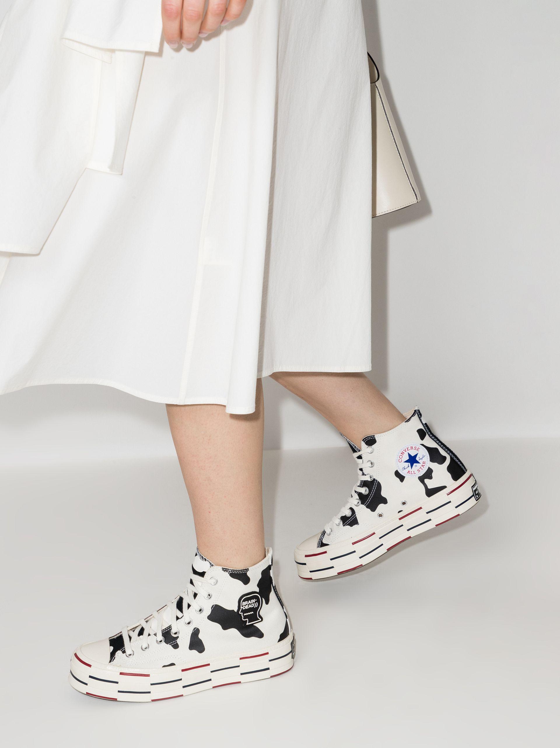 Converse X Brain Dead Multicoloured Chuck 70 Sneakers - Women's -  Rubber/fabric in White | Lyst