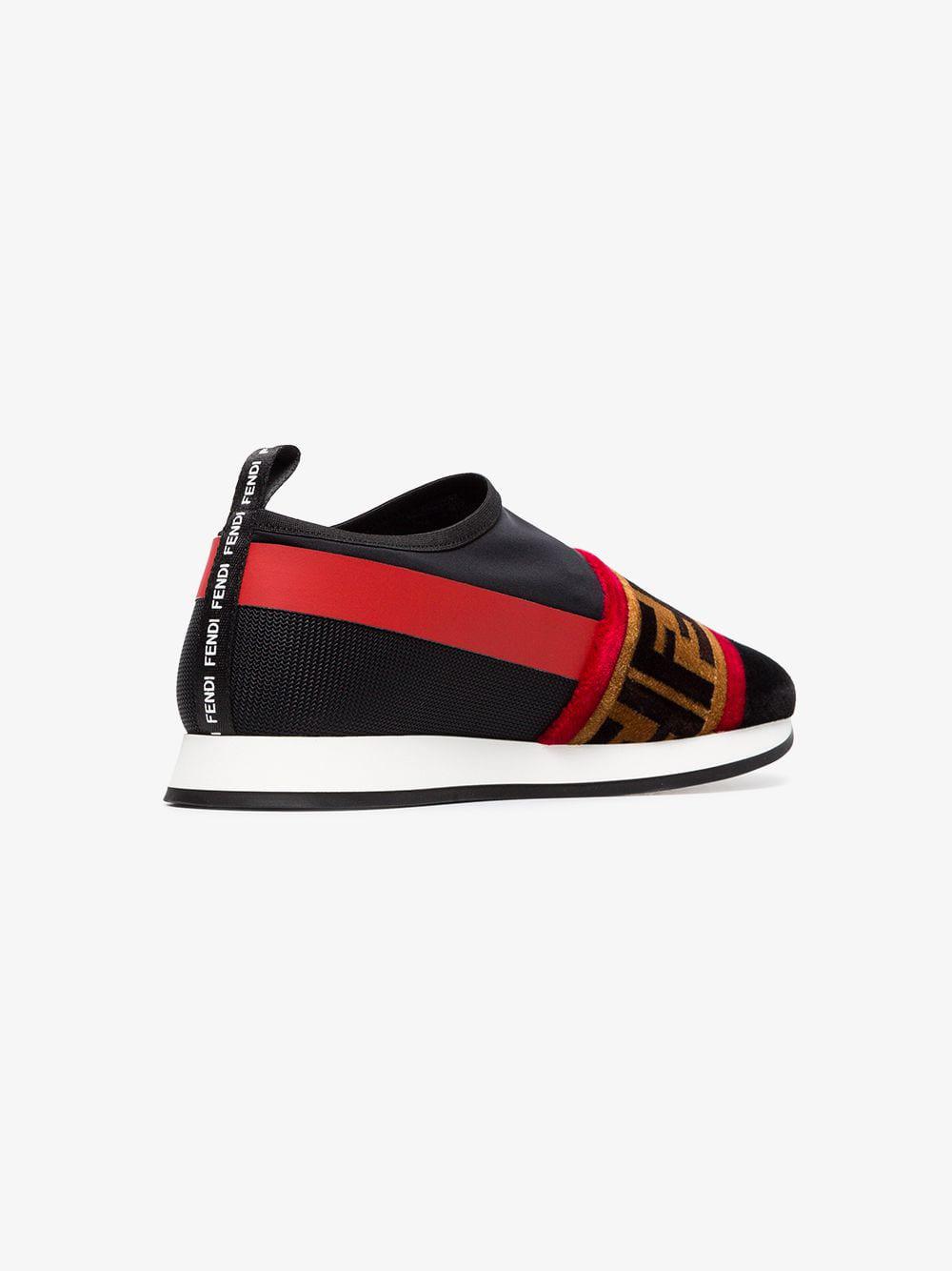fendi mesh sneakers