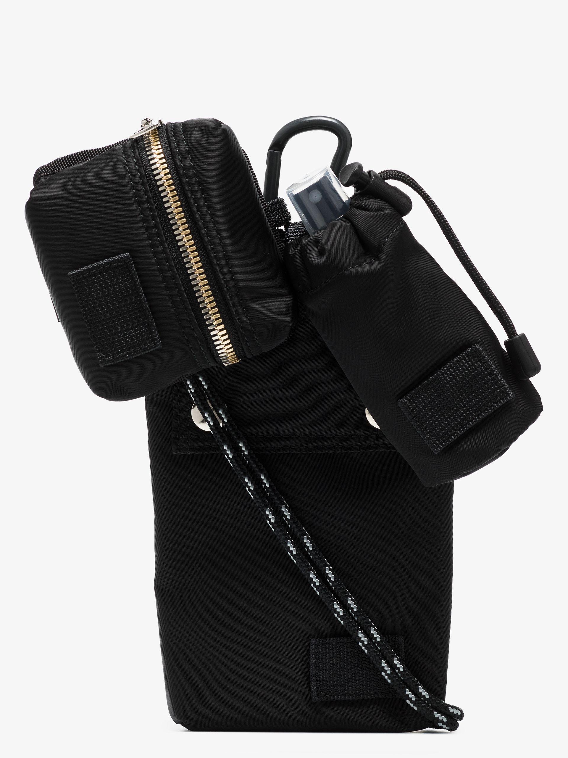 X Porter Pocket Belt Bag in Black - Sacai