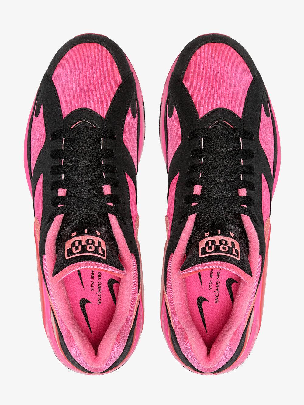 comme des garçons x nike platform sneakers