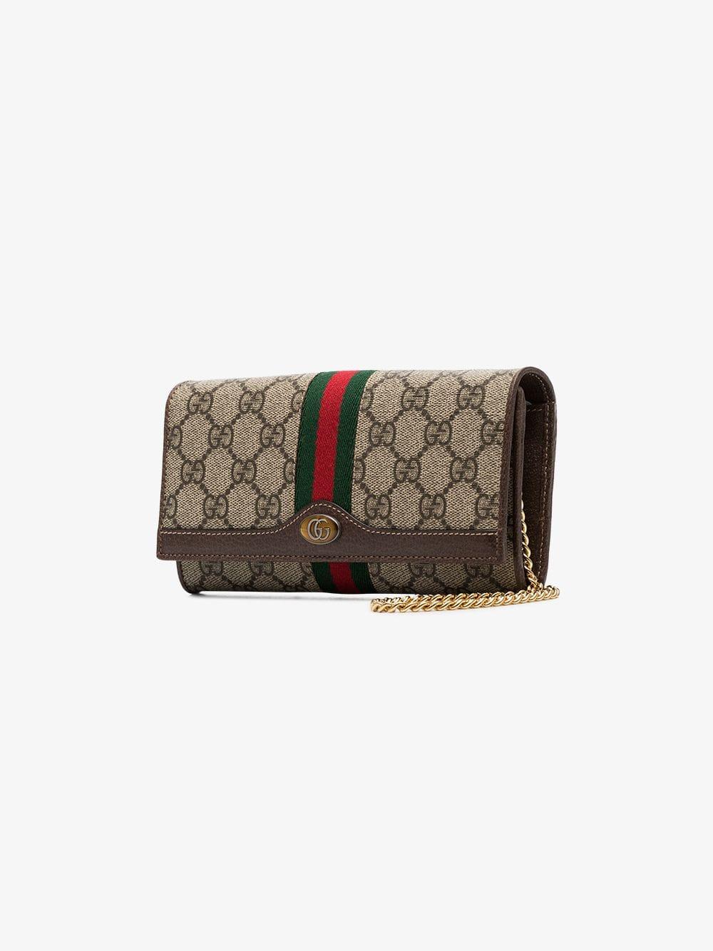 gucci ophidia gg chain wallet