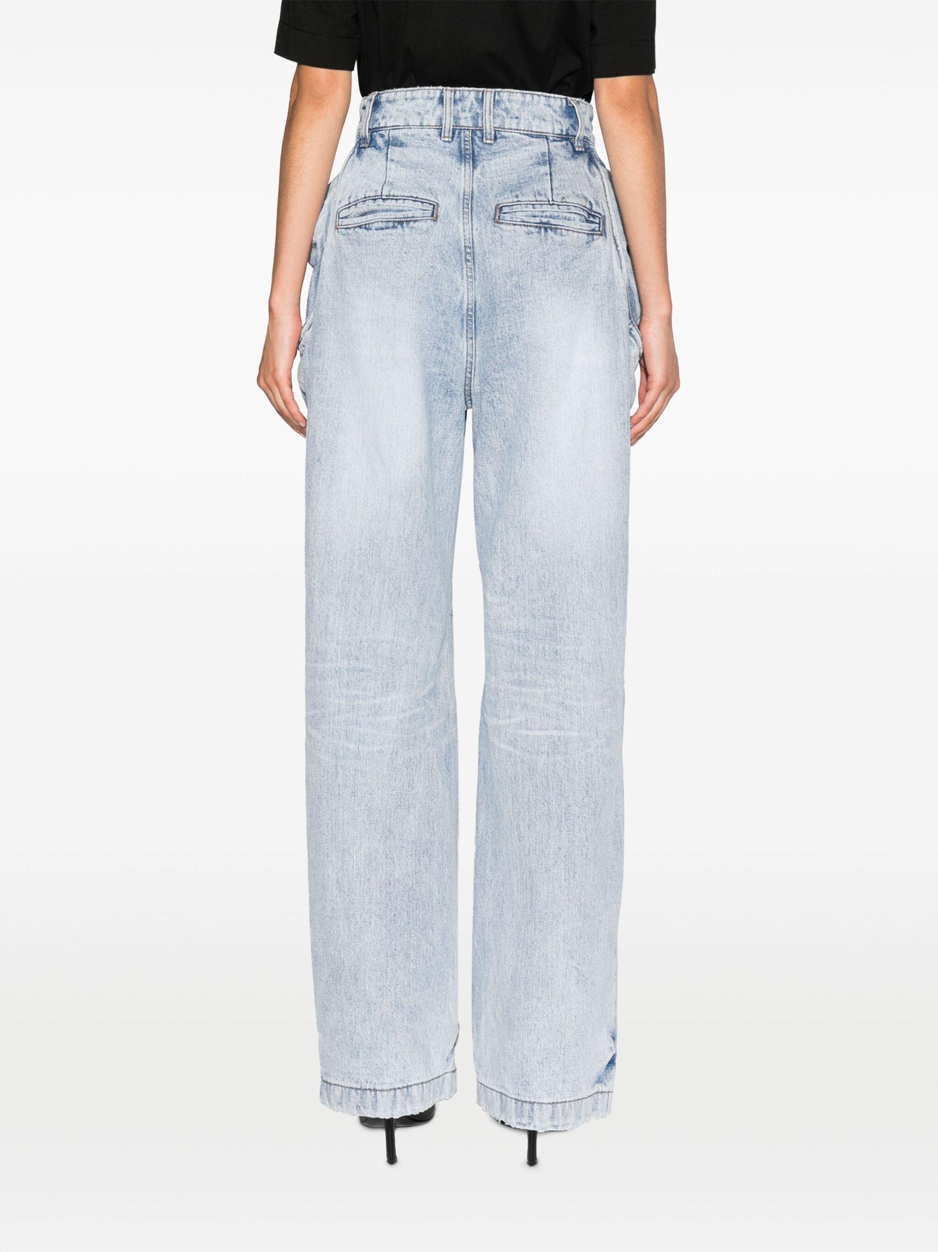 we11done Wide-leg Jeans in Blue | Lyst