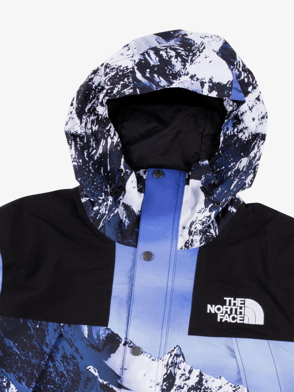 Supreme Supreme X The North Face Mountain Print Parka in Blue for 