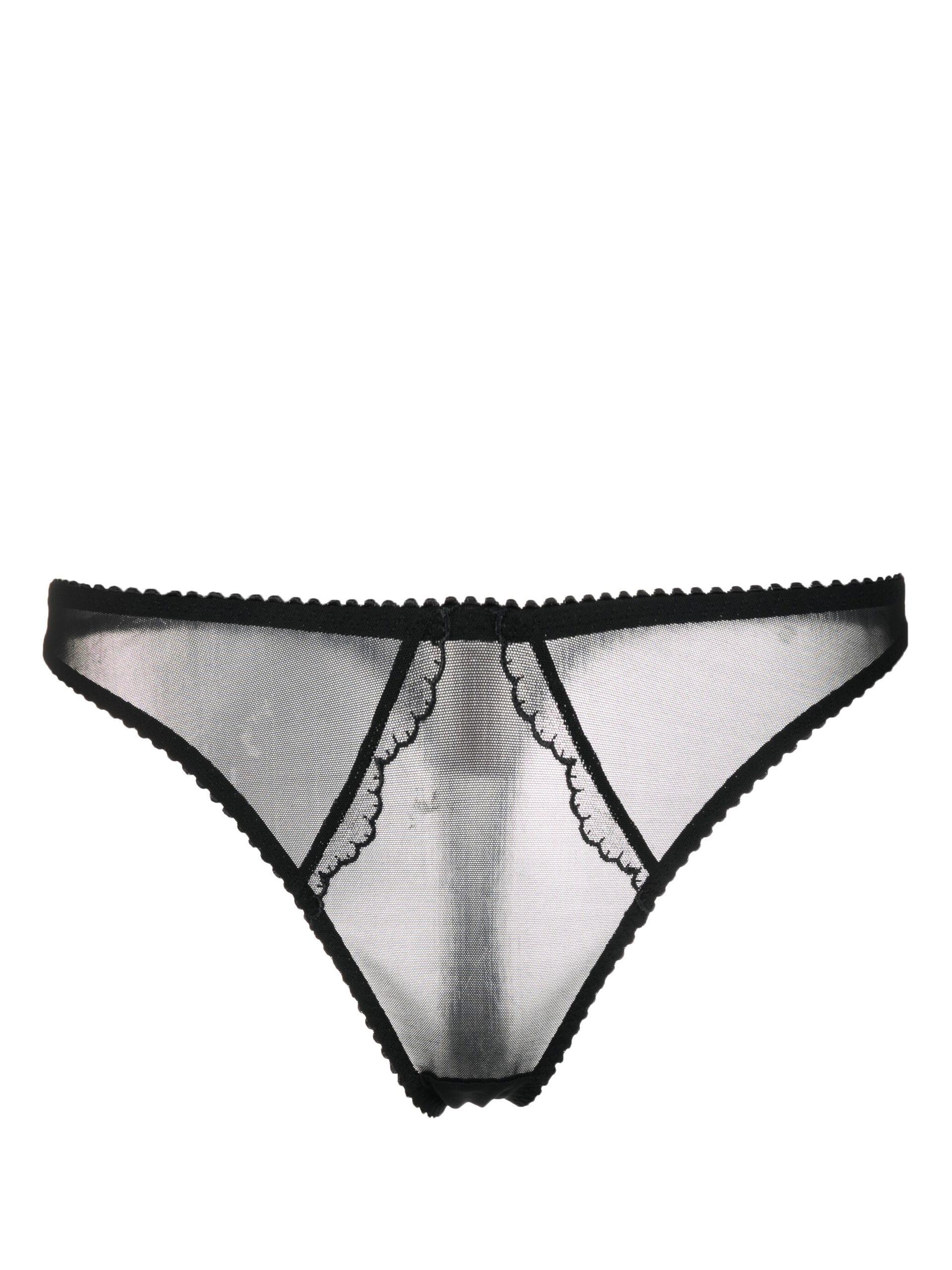 Agent Provocateur Sara Sheer Thong Briefs in Black | Lyst UK