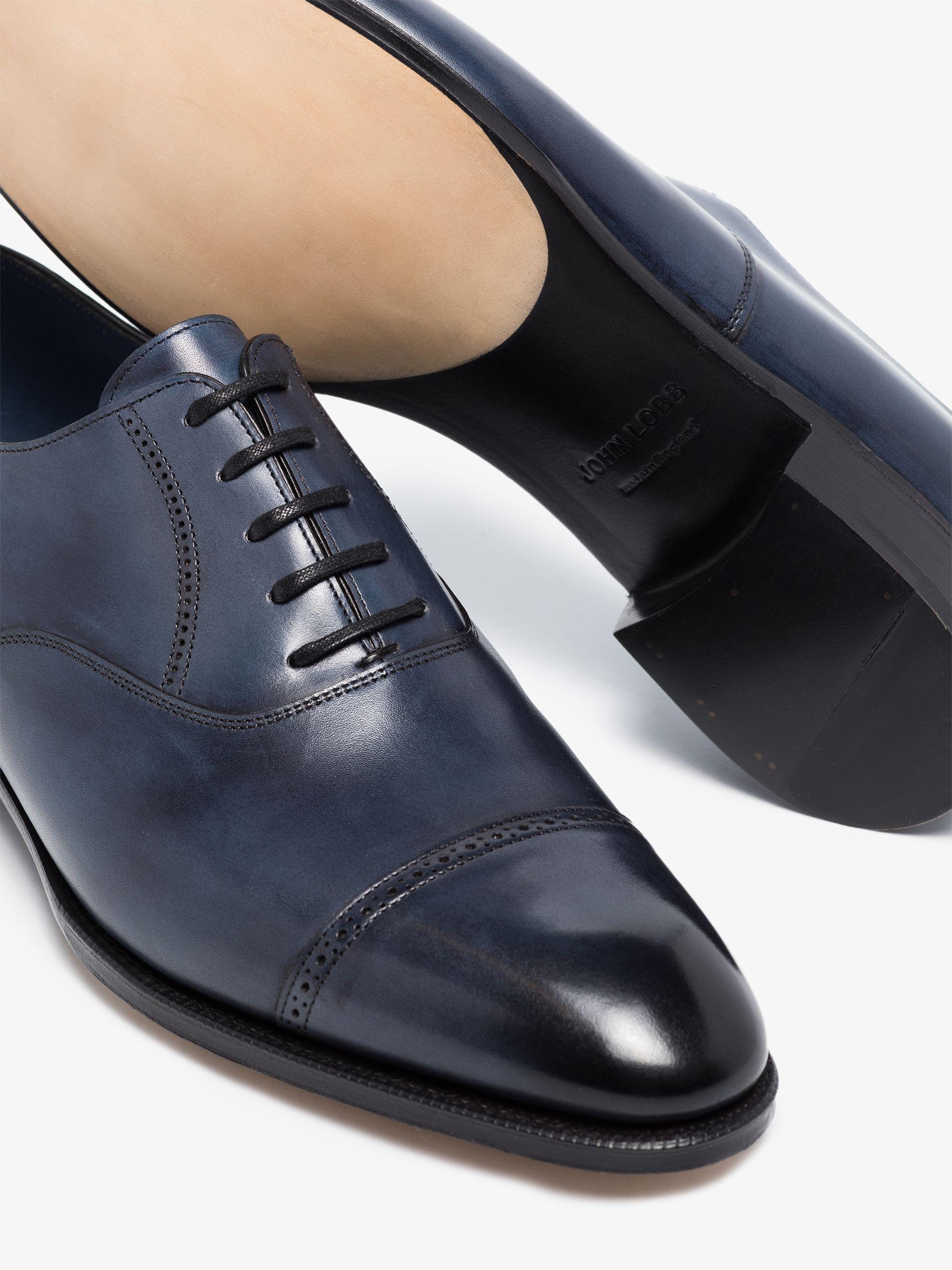John Lobb Blue Philip Ii Oxford Shoes for Men | Lyst