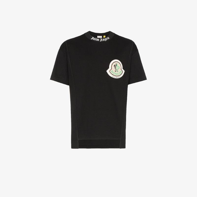 Moncler Genius X Palm Angels Mind Control T-shirt in Black for Men ...
