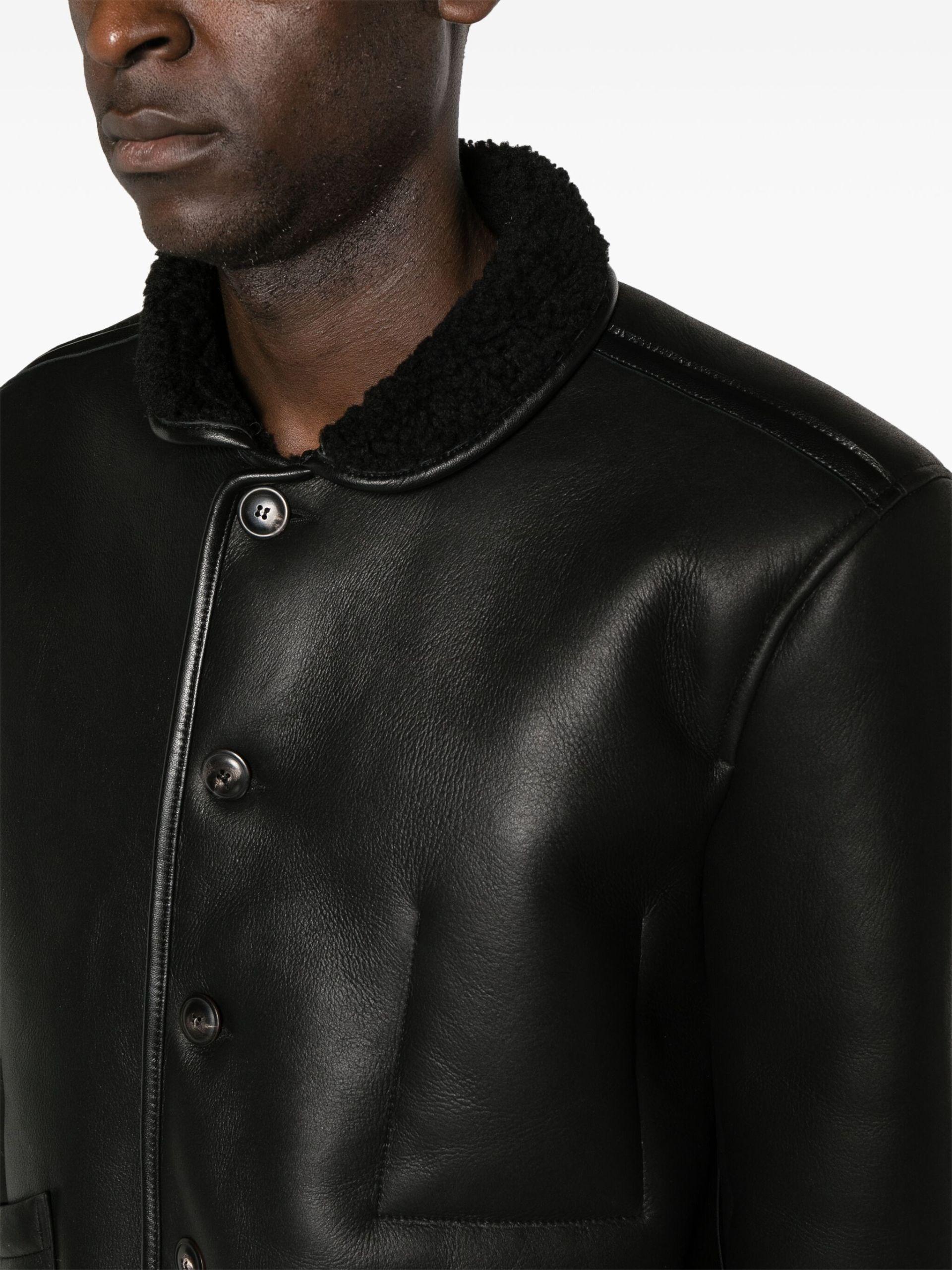YMC Brainticket Og Leather Jacket - Men's - Sheep Skin YMC Brainticket Og Leather Jacket - Men's - Sheep Skin