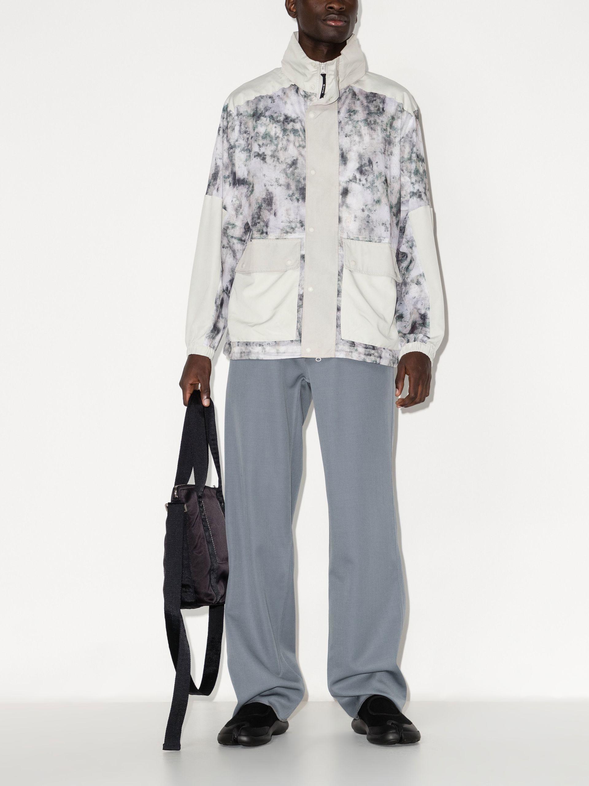 Snow Peak Insect Shield Printed Jacket in White for Men | Lyst