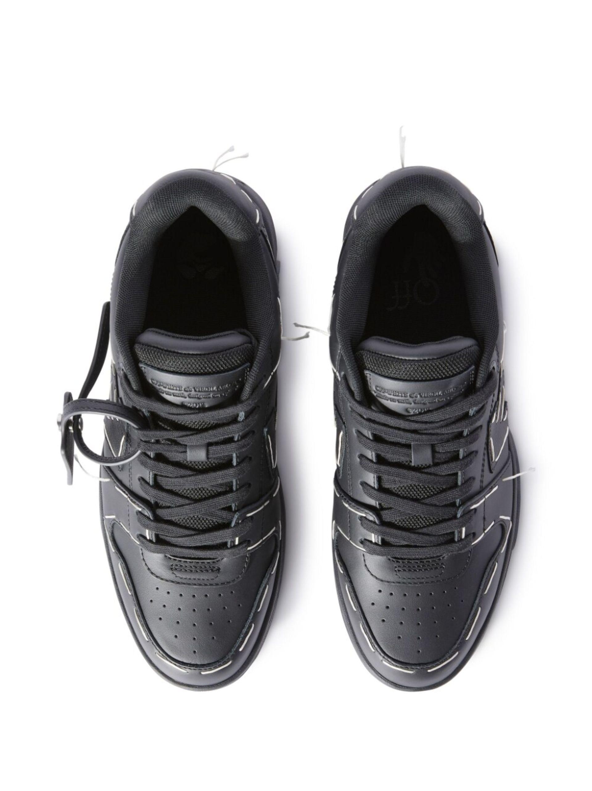 Off white black store low top