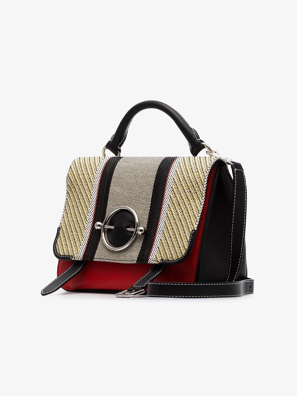 Download JW Anderson Multicoloured Disc Embellished Leather Trim ...