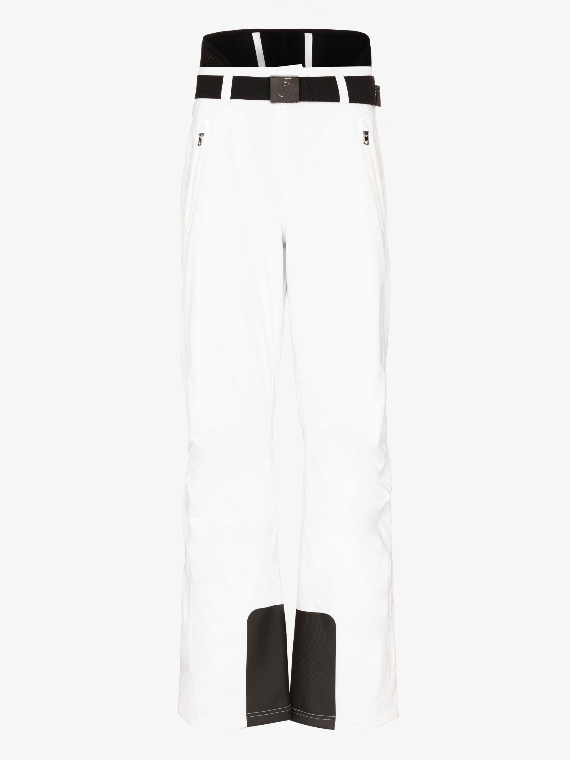 Bogner Tobi-t Belted Ski Trousers - Men's -  Polyester/spandex/elastane/polyesterpolyamidepolyurethane in White for Men  | Lyst