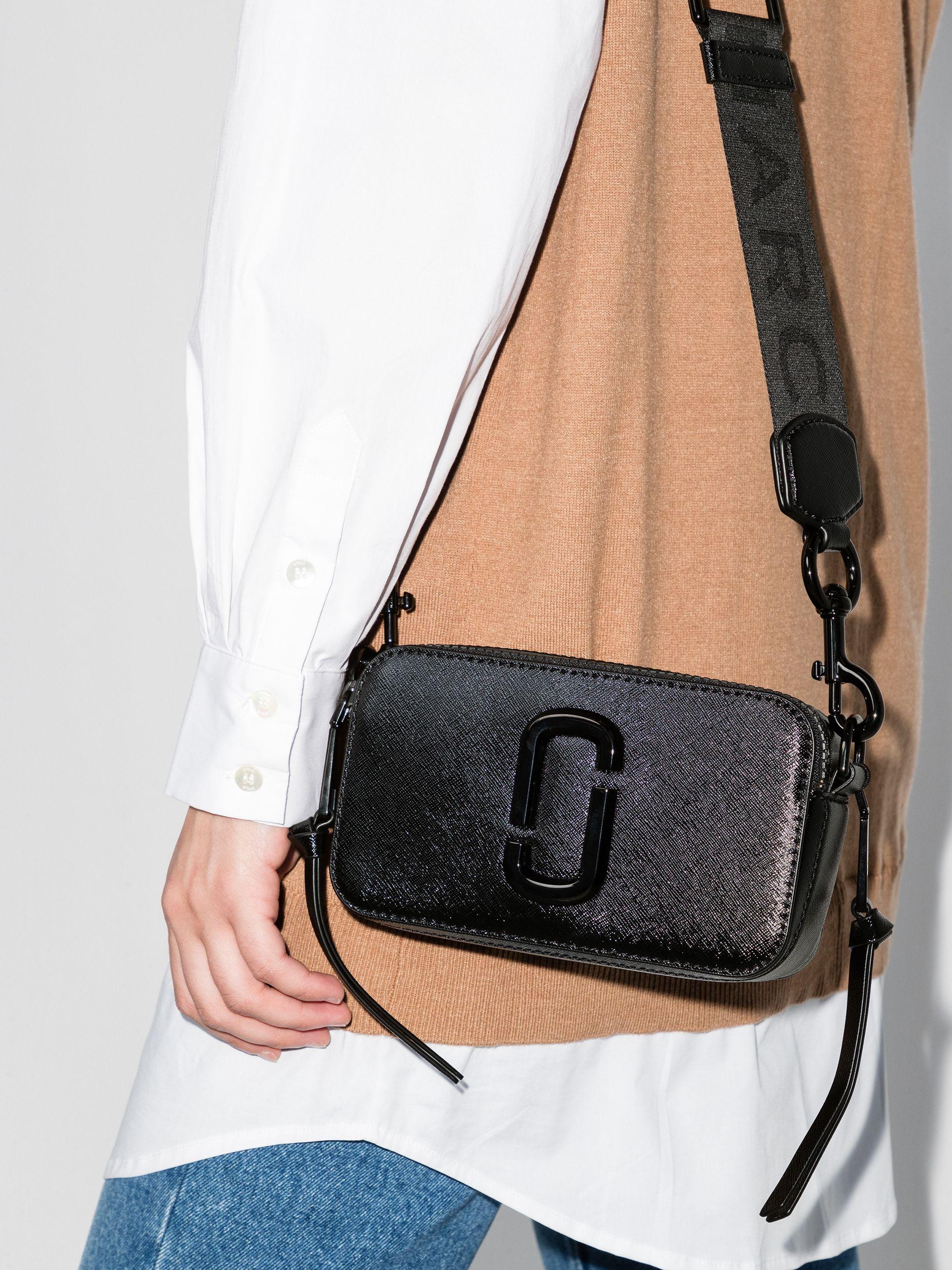 The Snapshot Crossbody - Marc Jacobs - Black - Leather