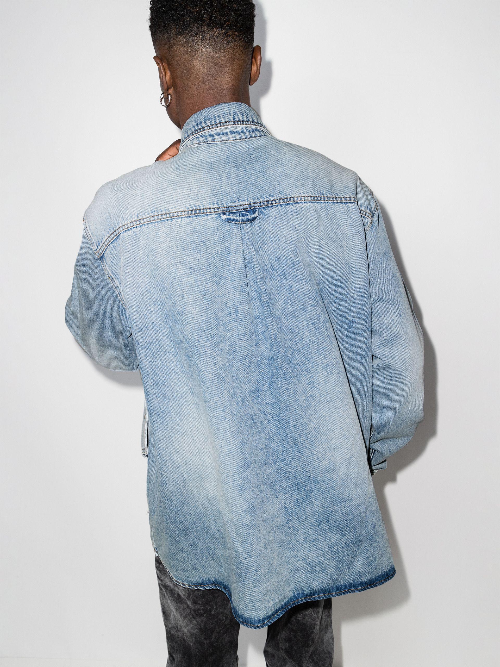 Y. Project Snap Detail Denim Shirt in 