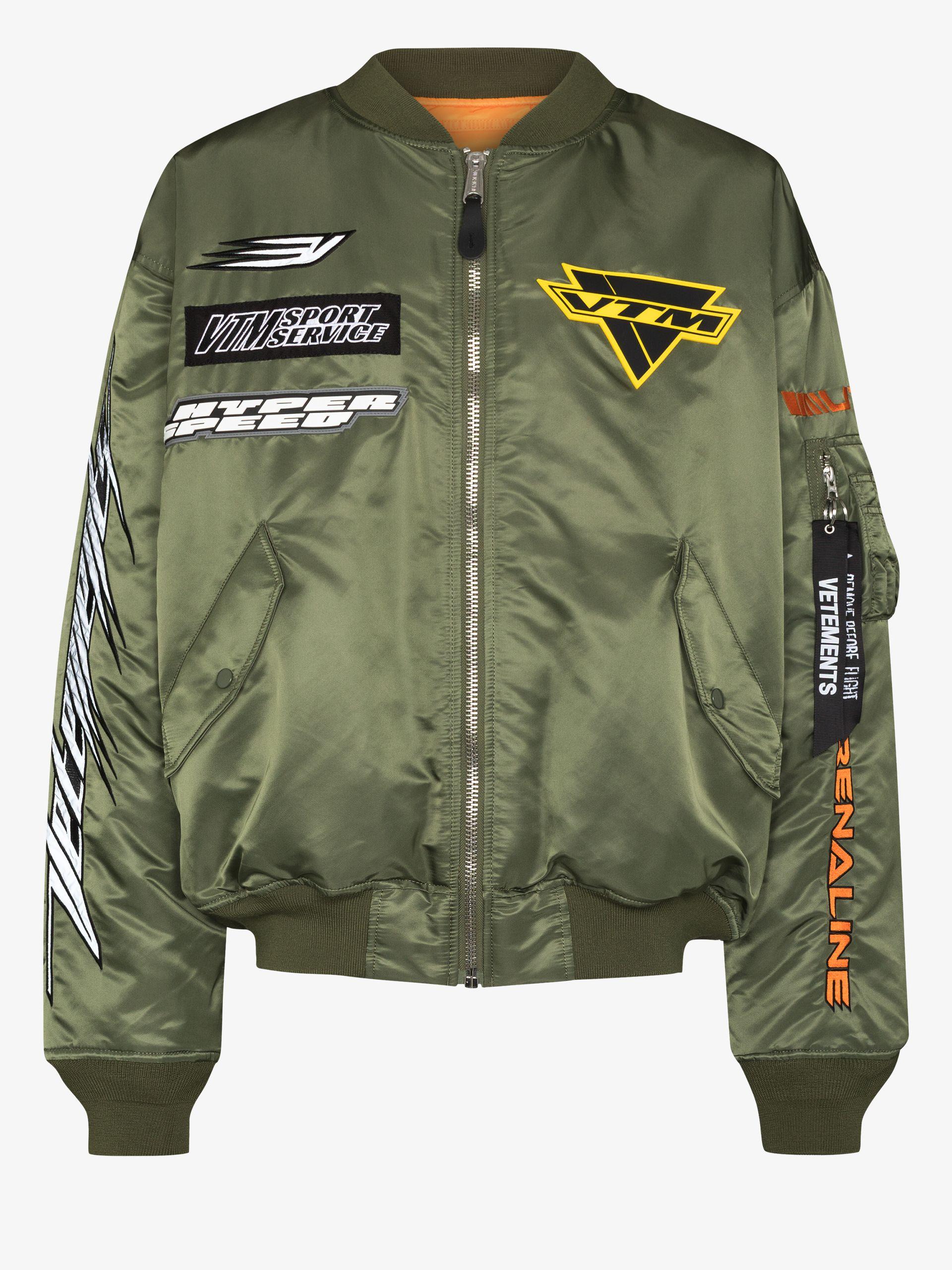 racing green bomber jacket