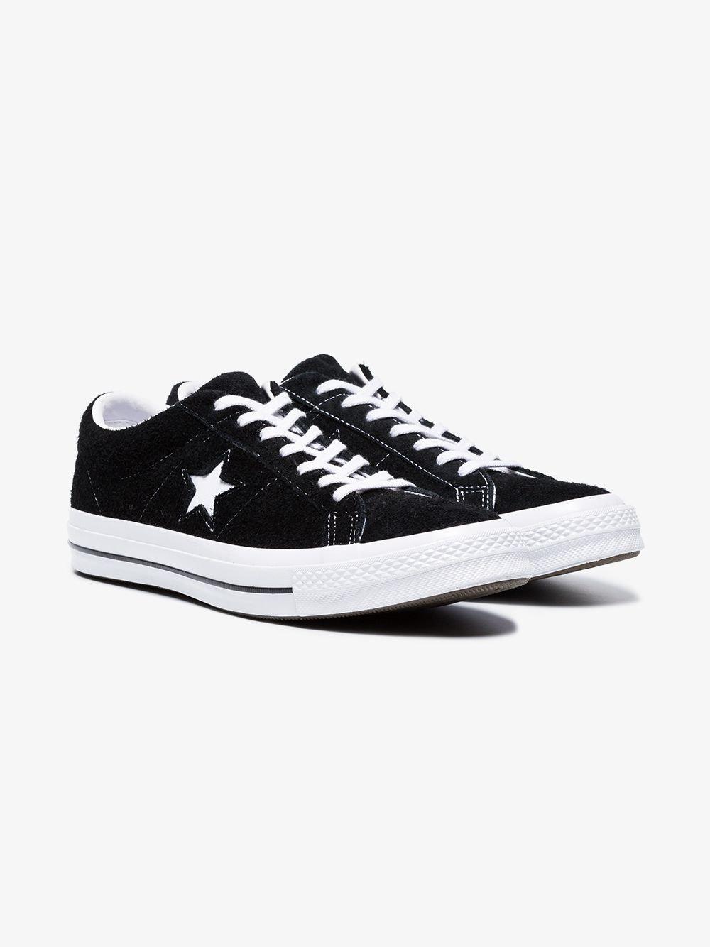 cons perforated suede one star pro low top