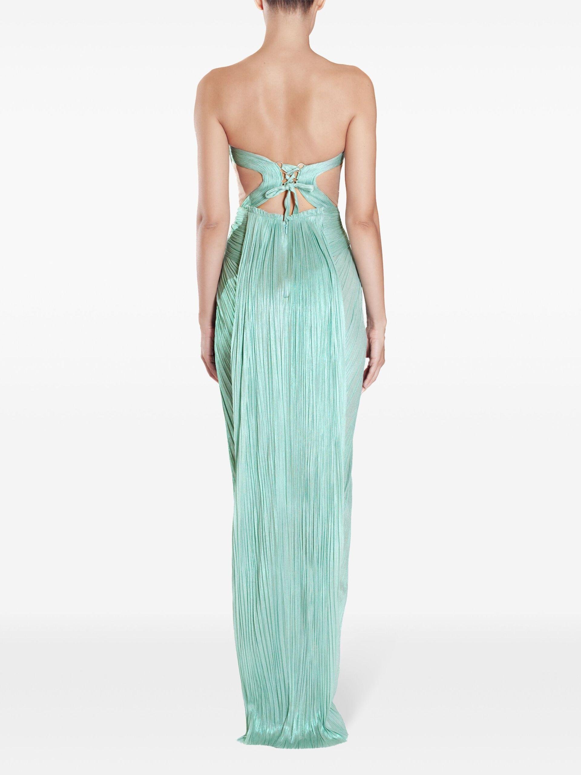 Maria Lucia Hohan Caly Pleated Maxi Dress - Women's