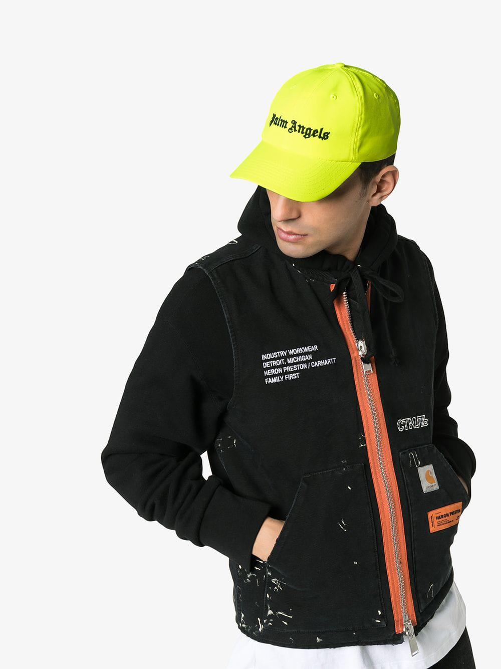 palm angels neon hat