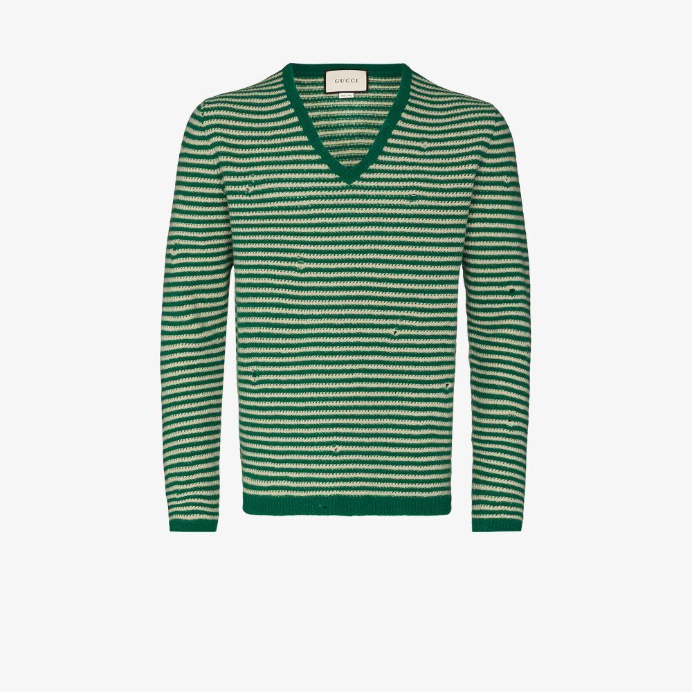 striped gucci sweater