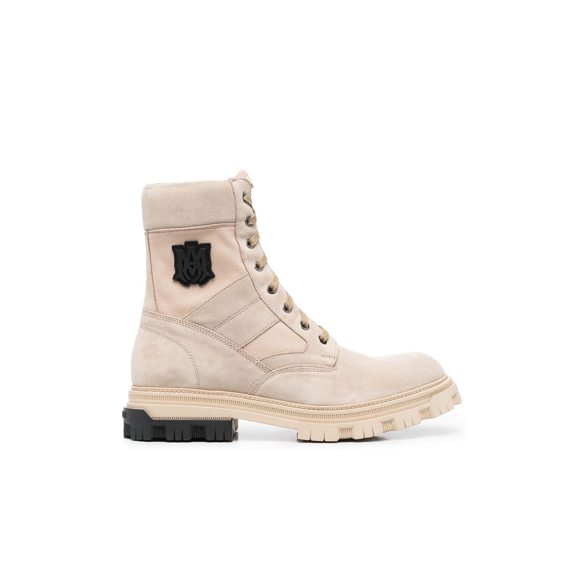 neutral combat boots
