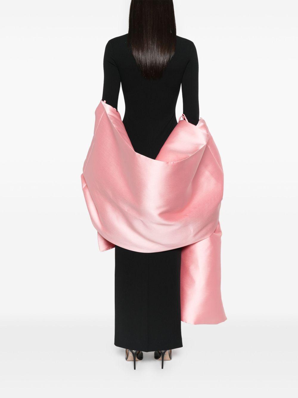 Solace London Lyana Maxi Dress in Black | Lyst