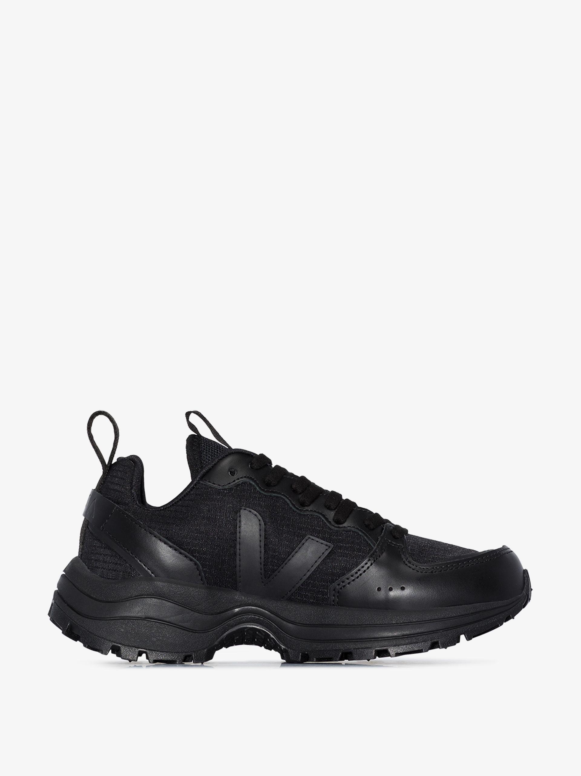 Veja Venturi Leather Sneakers in Black - Lyst