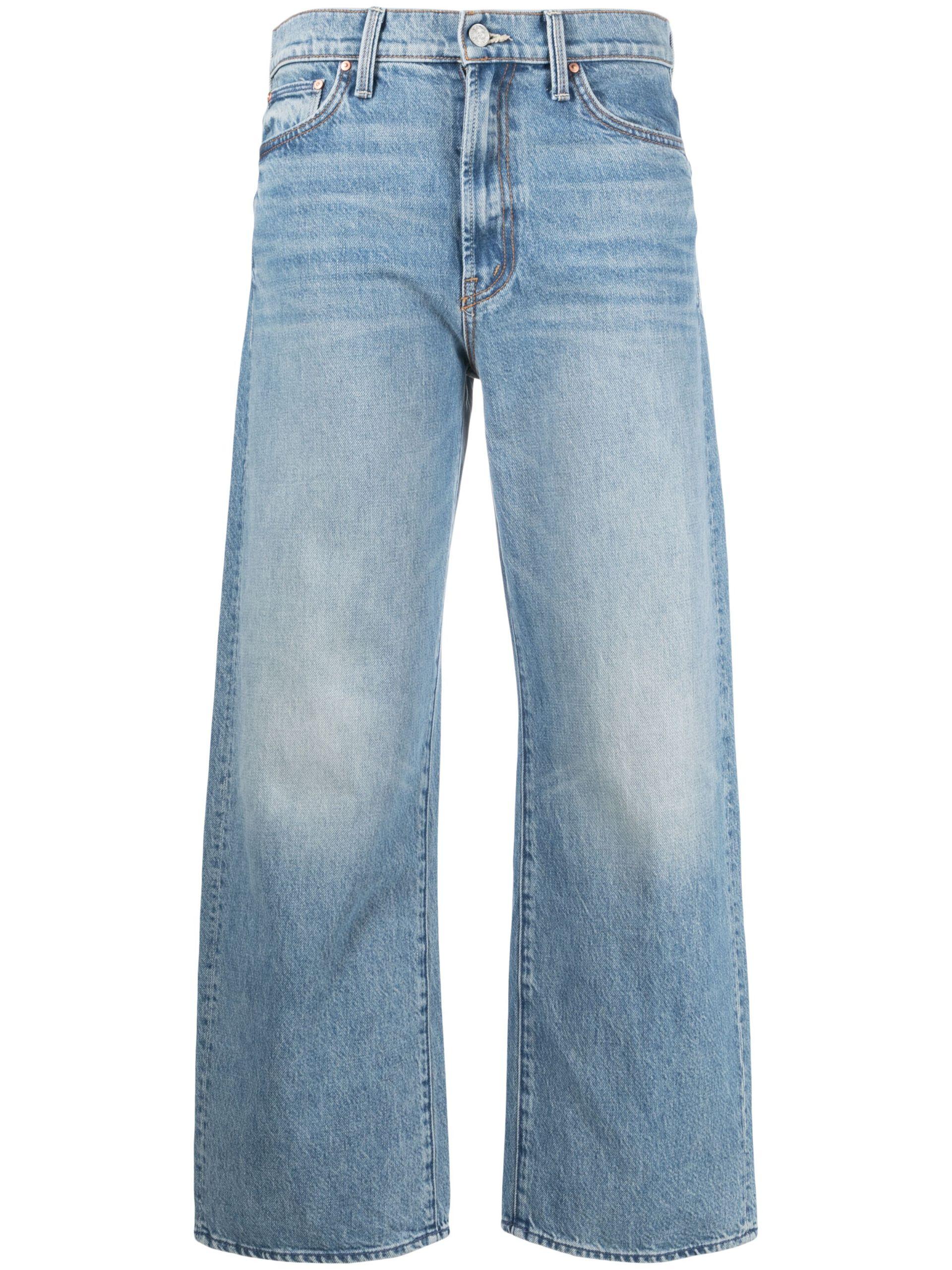 Mother The Dodger Ankle Jeans in Blue | Lyst