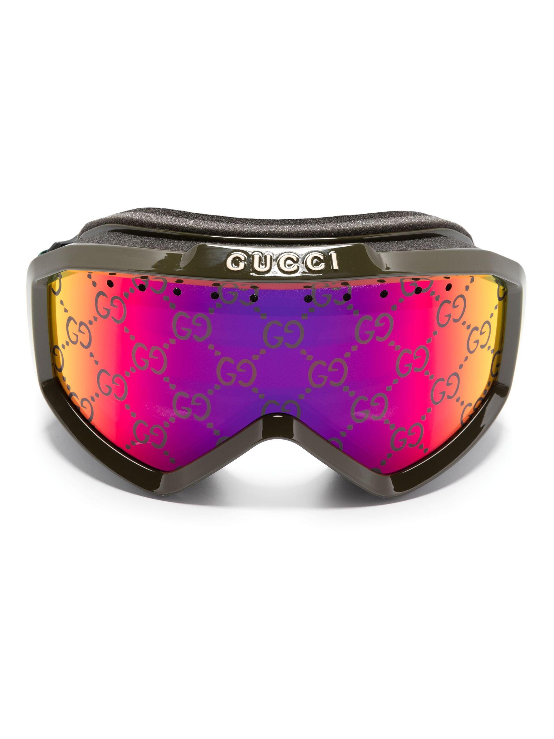 Logo acetate ski goggles - Gucci - Men