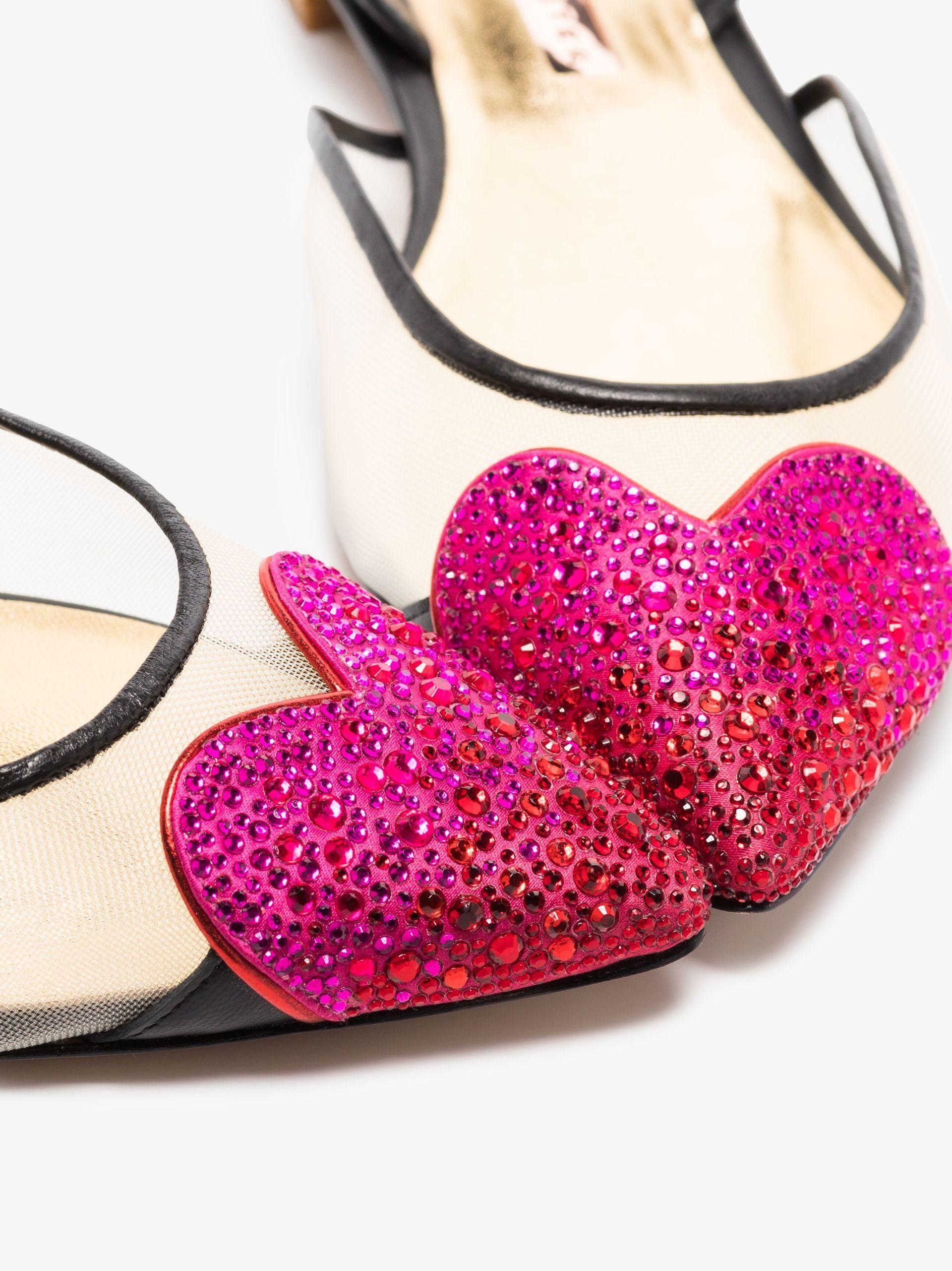 【SOPHIA WEBSTER】amora peach heels Our newest love Amora | Sophia Webster