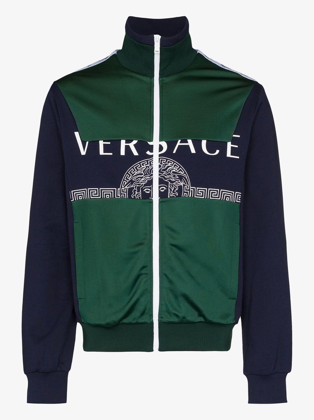 versace green jacket