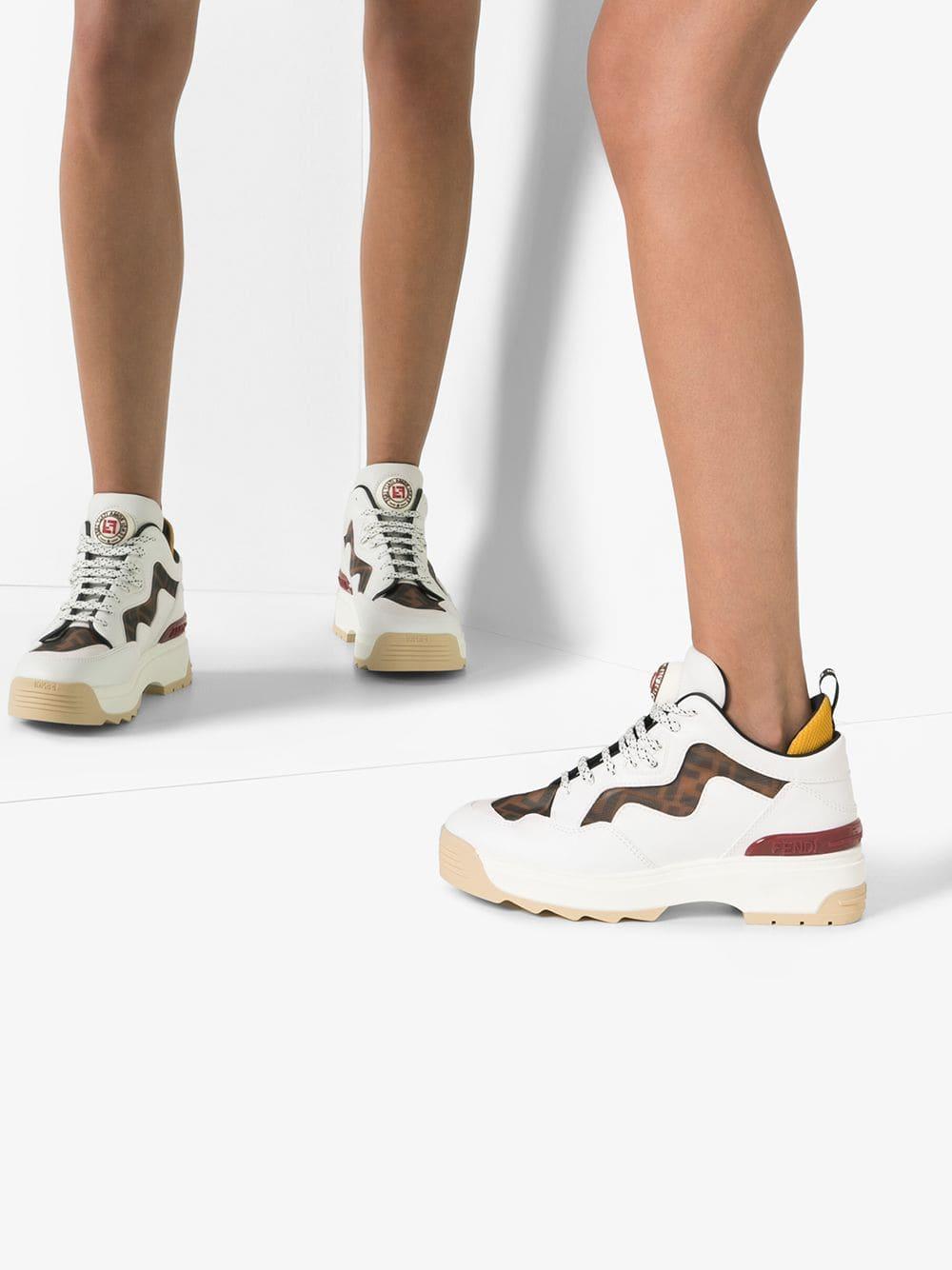 fendi t rex sneakers