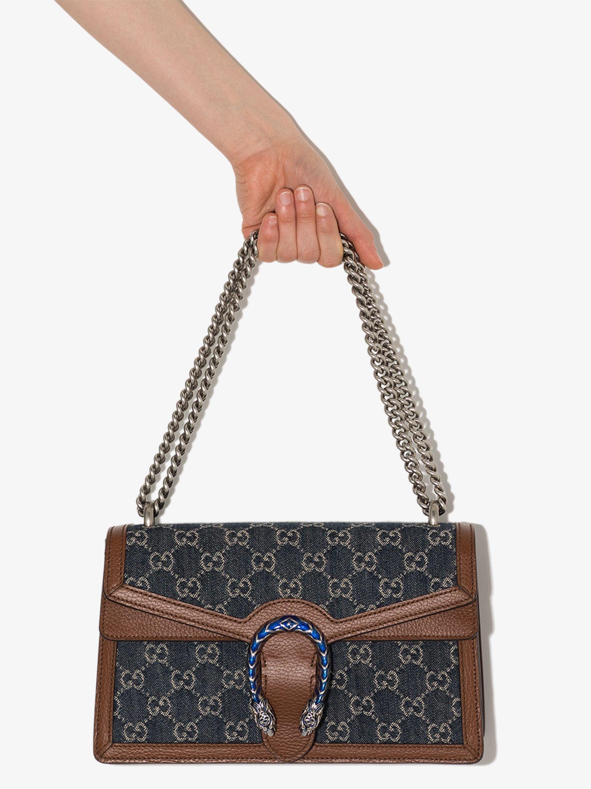 Gucci Dionysus Small Denim And Leather 