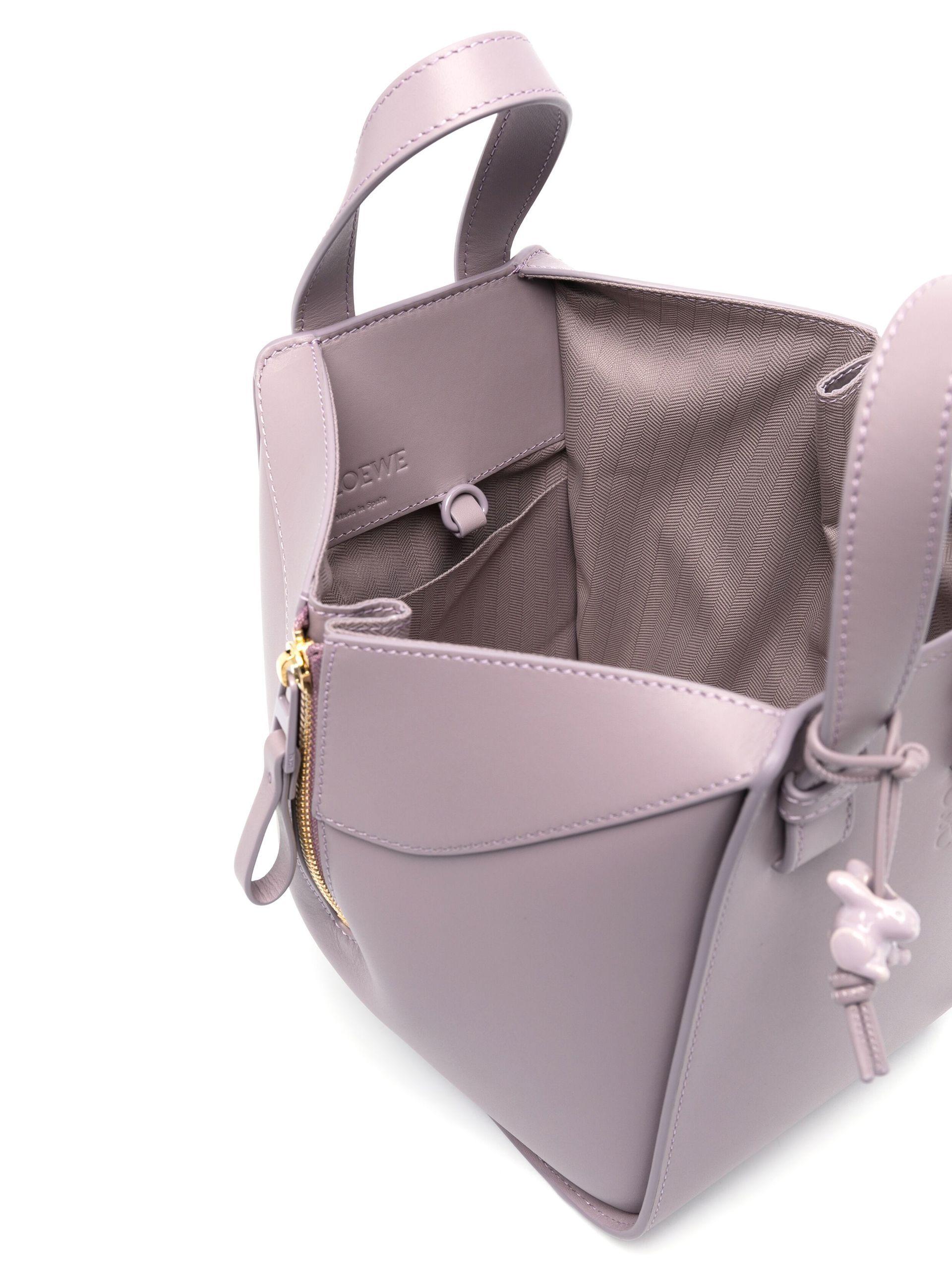 LOEWE パープル ハンモック Loewe - Compact Hammock Bag | HBX