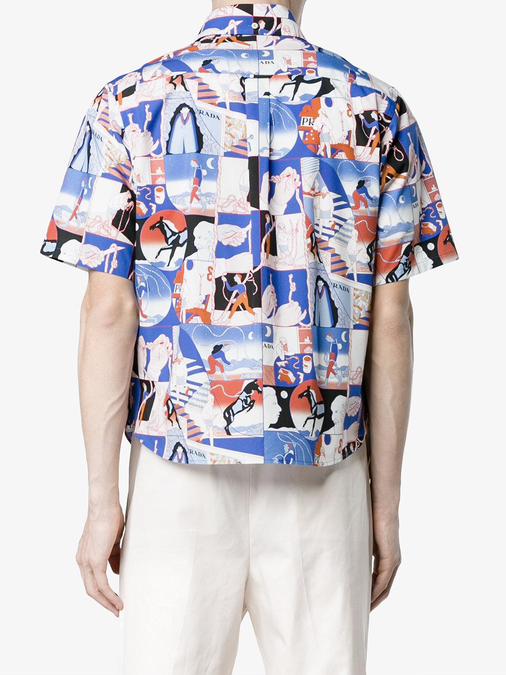prada comic book shirt