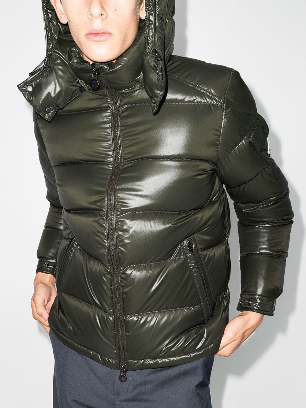 Moncler Synthetic Maya Down Jacket in Olive (Green) for Men - Save 62% -  Lyst