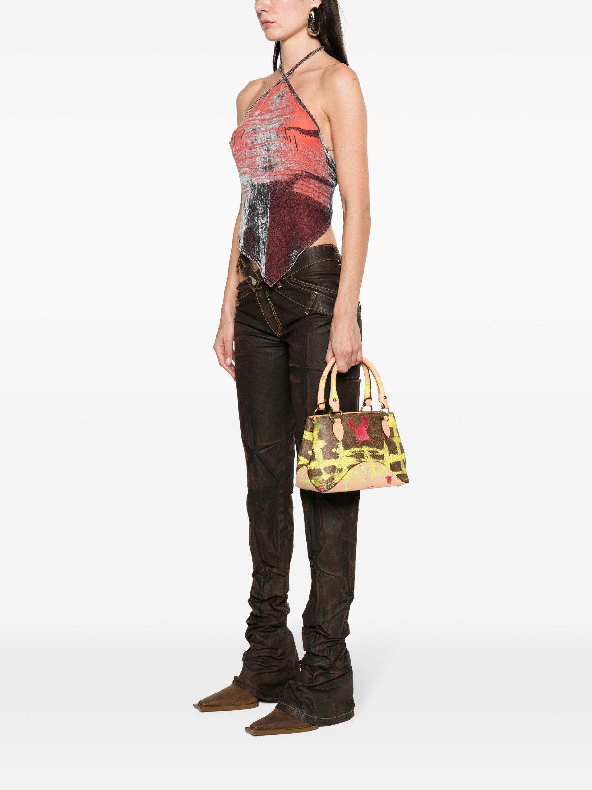 ◆Vivienne Westwood◆BRITNEY SMALL バッグ Vivienne Westwood Britney Panelled Tote Bag in Metallic | Lyst