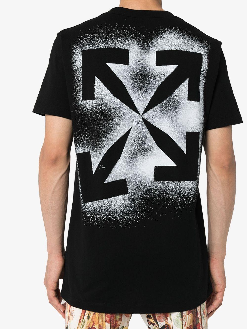 Off-White c/o Virgil Abloh Arch Shapes Slim Fit T-shirt In Black