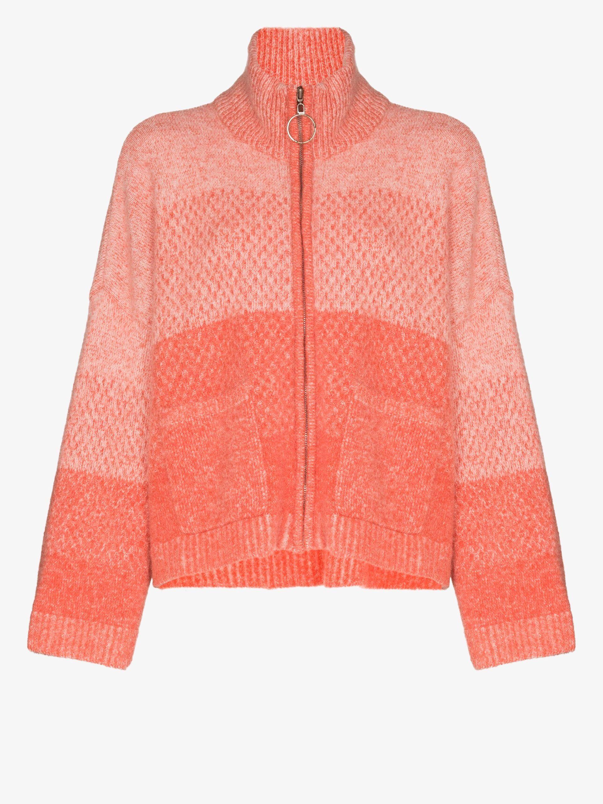 Holzweiler Red Tine Knitted Cardigan | Lyst