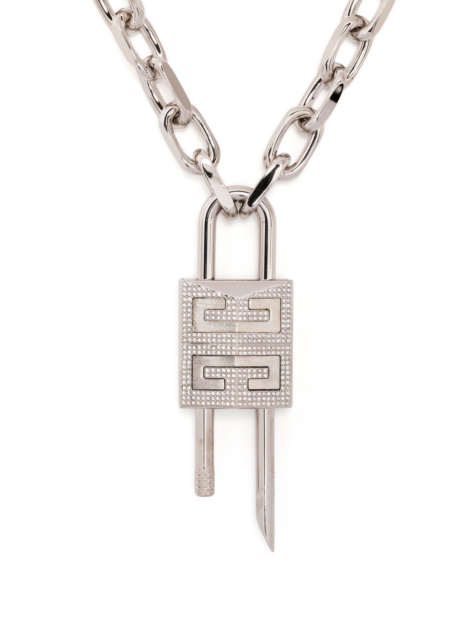 Givenchy Men's Lock G-Chain Necklace - ShopStyle Jewellery