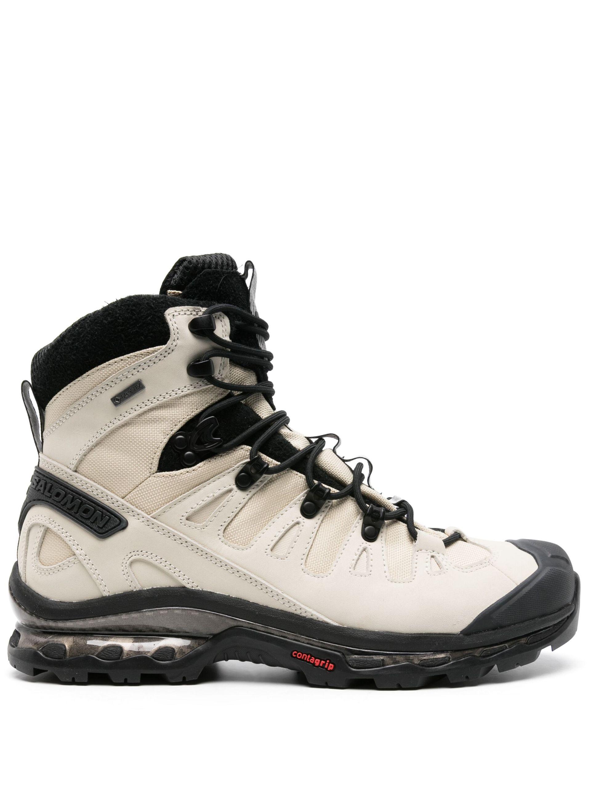 Salomon Neutral Quest Gtx Advanced High top Sneakers Men s Fabric calf Suede polyurethanerubber in Black for Men Lyst
