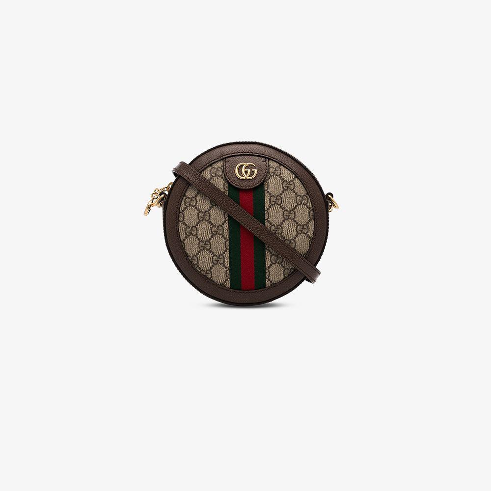 Gucci Synthetic Ophidia Mini GG Round Shoulder Bag Save 10 Lyst