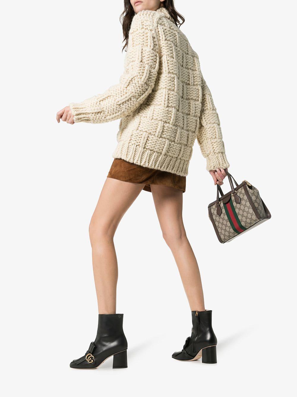 Gucci marmont hotsell booties