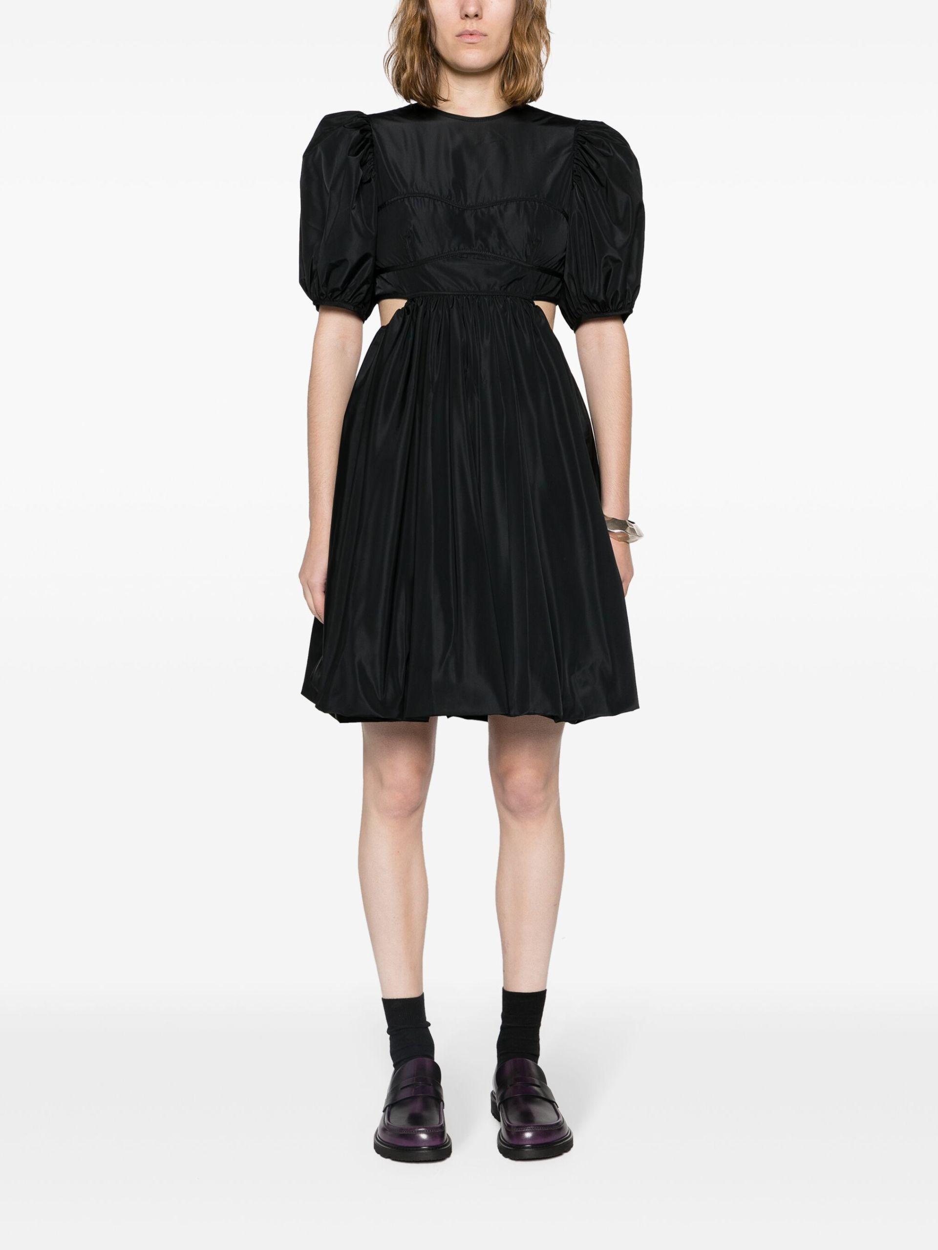 Cecilie Bahnsen Black Susa Midi Dress