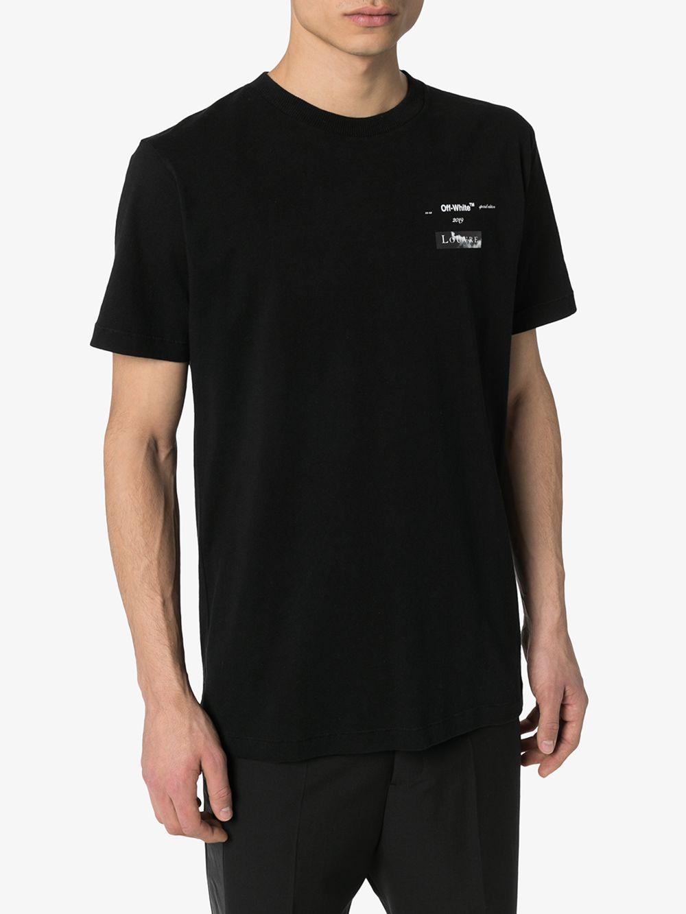 Off white t cheap shirt louvre