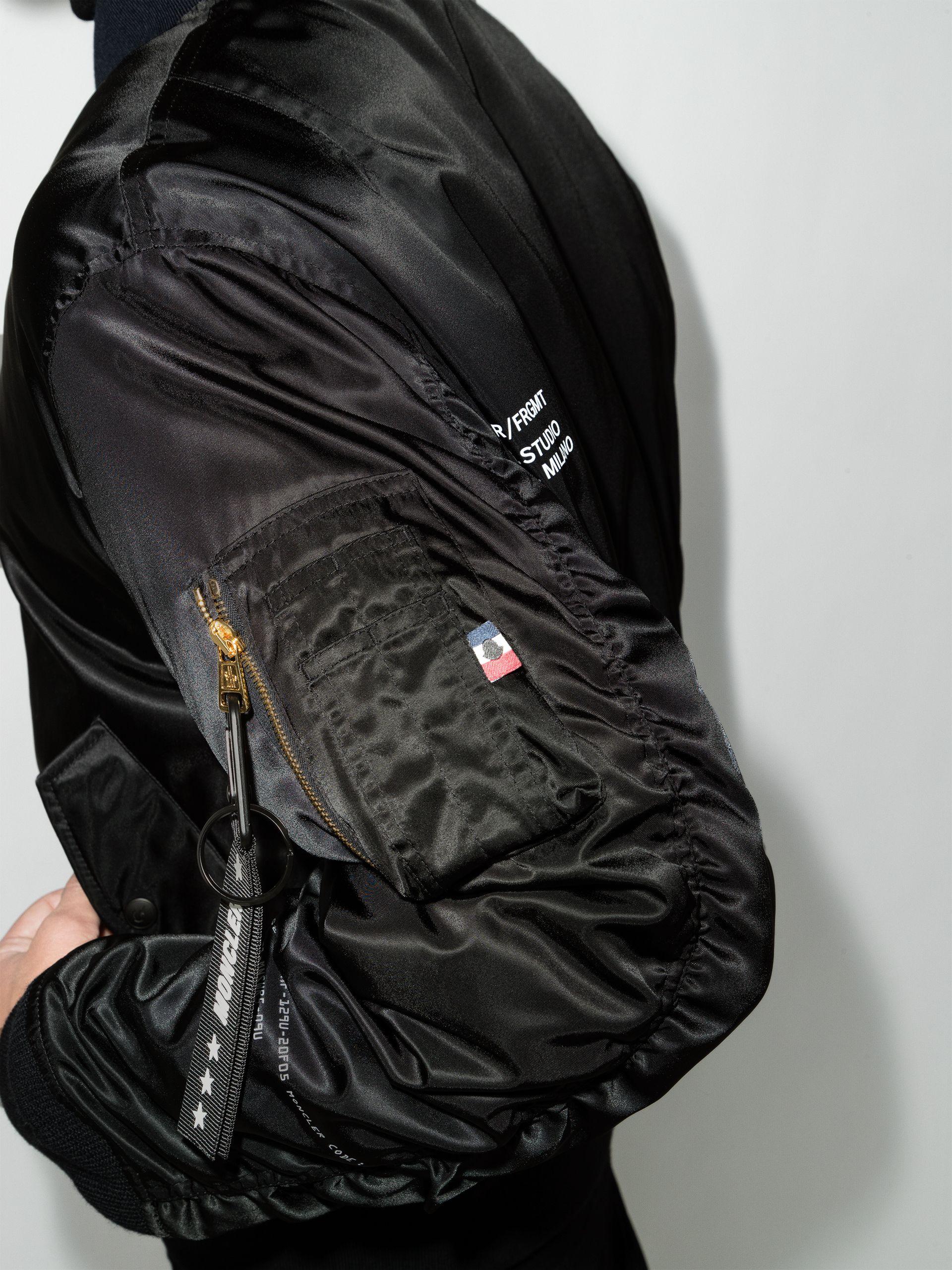 Black 7 Moncler Fragment Rassos Bomber Jacket