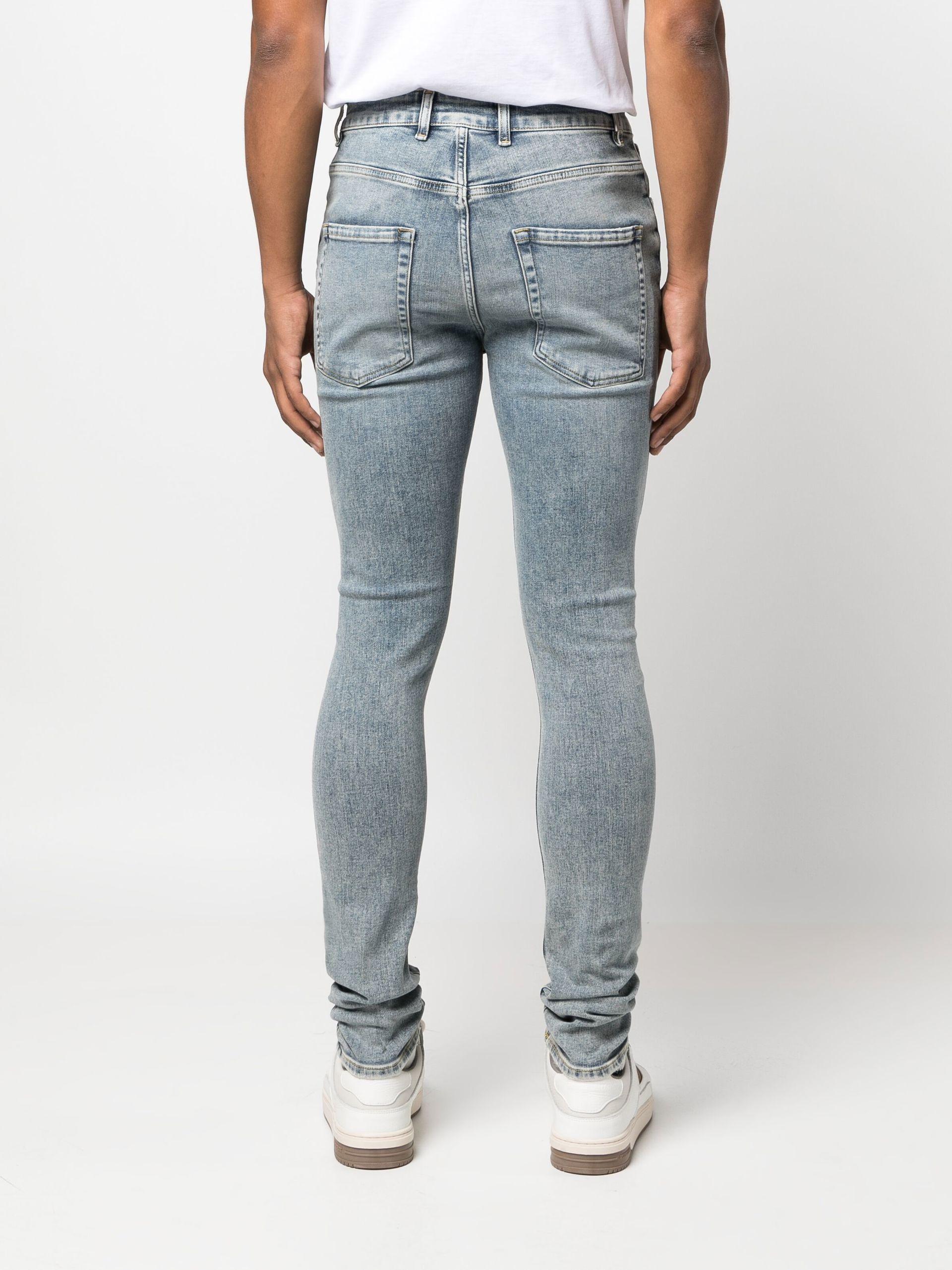 Represent Destroyer Distressed Jeans in Blue for Men | Lyst