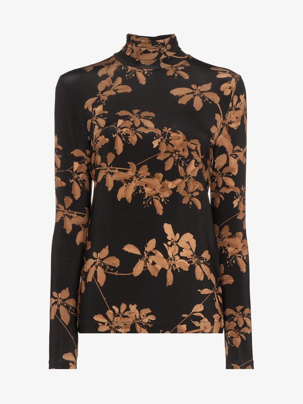 dries van noten floral top