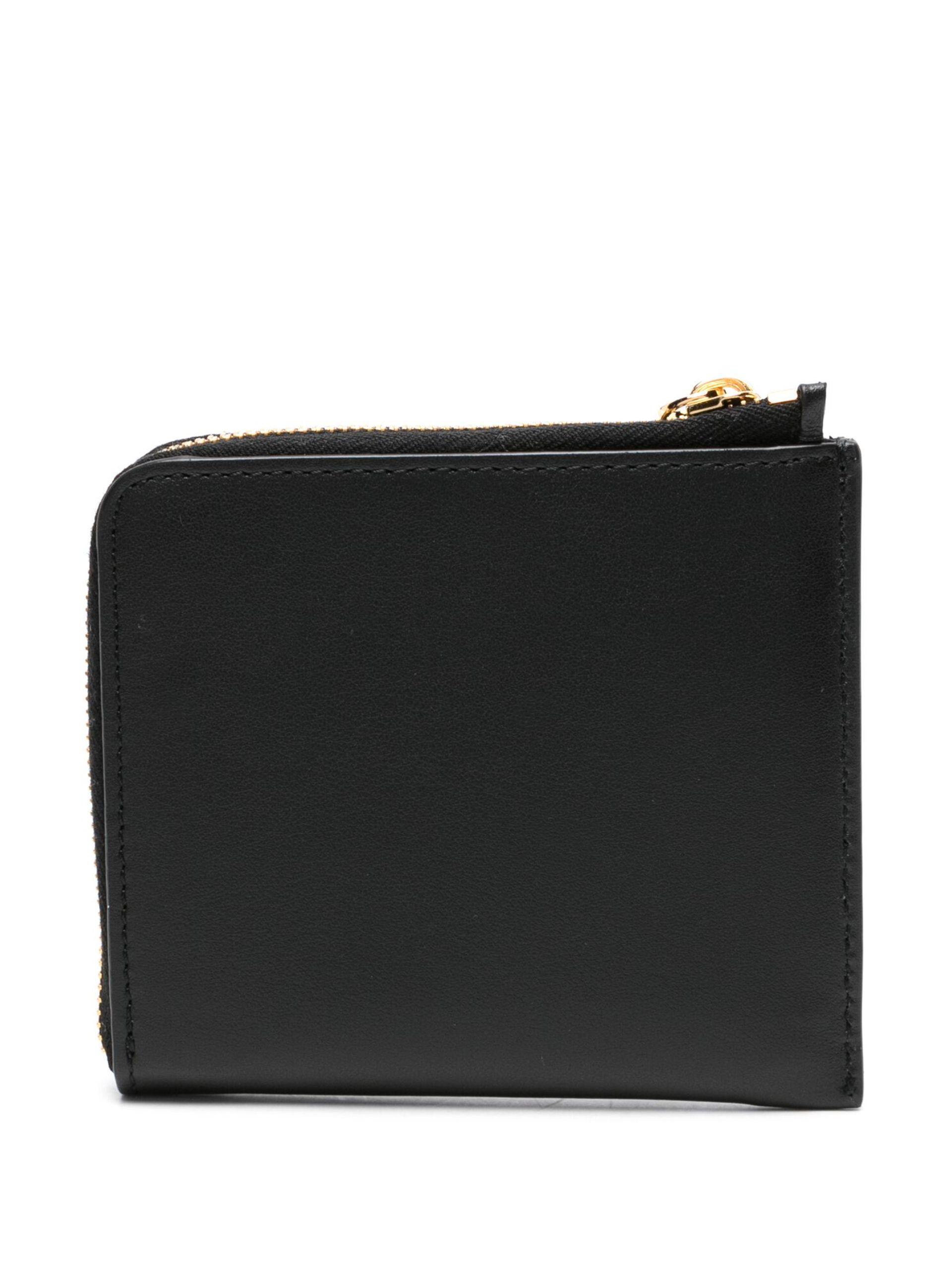 Jacquemus Le Porte monnaie Tourni Leather Card Holder in Black Lyst